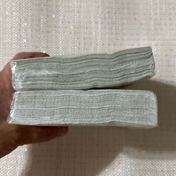 HELLO KITTY Ivory Pink White Orange Brown Happy Fall Square Beverage Napkins - Picture 7 of 8